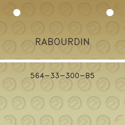 rabourdin-564-33-300-b5