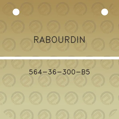 rabourdin-564-36-300-b5