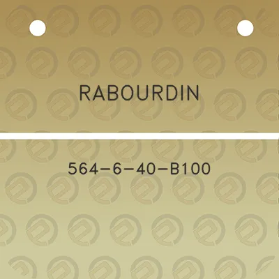 rabourdin-564-6-40-b100