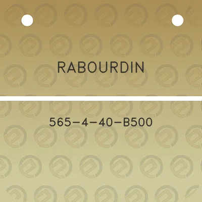 rabourdin-565-4-40-b500