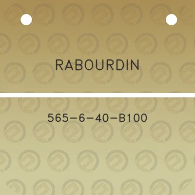 rabourdin-565-6-40-b100