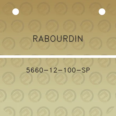 rabourdin-5660-12-100-sp