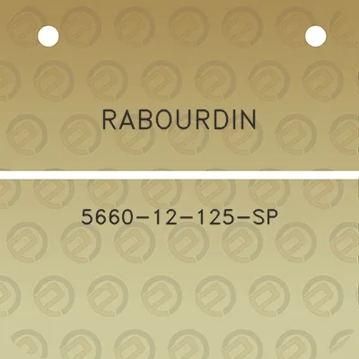 rabourdin-5660-12-125-sp