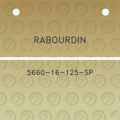 rabourdin-5660-16-125-sp