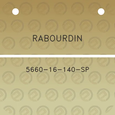 rabourdin-5660-16-140-sp