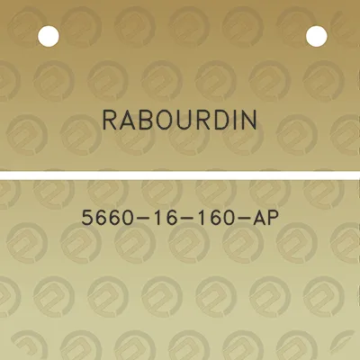 rabourdin-5660-16-160-ap