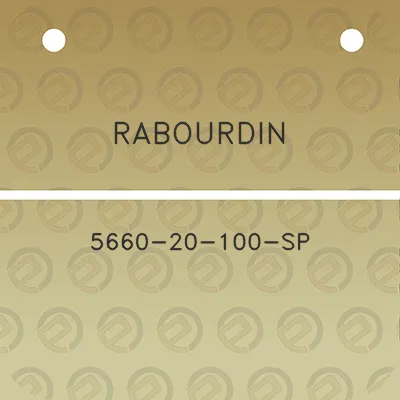 rabourdin-5660-20-100-sp