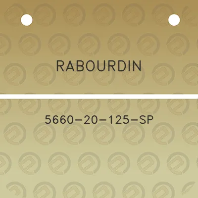 rabourdin-5660-20-125-sp