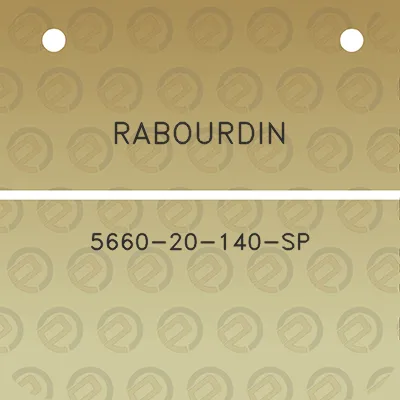 rabourdin-5660-20-140-sp