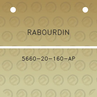 rabourdin-5660-20-160-ap