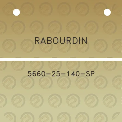 rabourdin-5660-25-140-sp