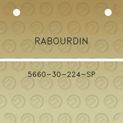 rabourdin-5660-30-224-sp