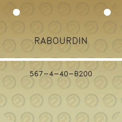 rabourdin-567-4-40-b200