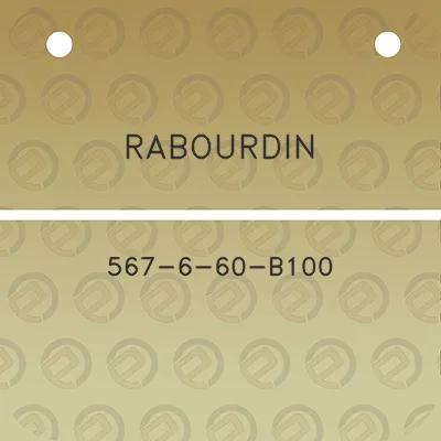 rabourdin-567-6-60-b100