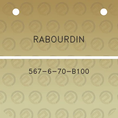 rabourdin-567-6-70-b100