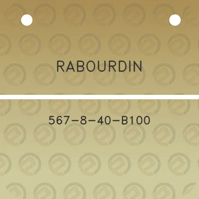 rabourdin-567-8-40-b100