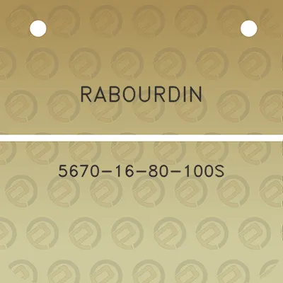 rabourdin-5670-16-80-100s