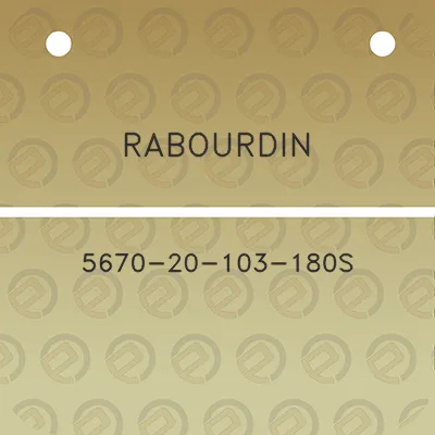 rabourdin-5670-20-103-180s