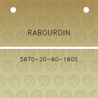 rabourdin-5670-20-60-160s