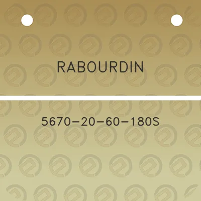 rabourdin-5670-20-60-180s