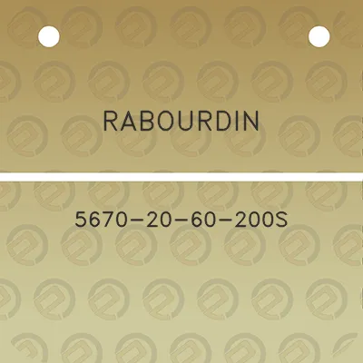 rabourdin-5670-20-60-200s