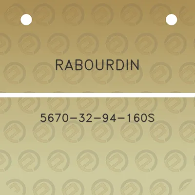 rabourdin-5670-32-94-160s