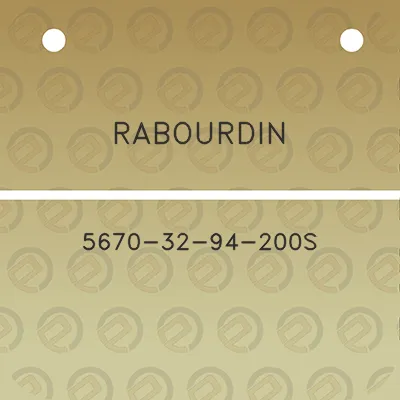 rabourdin-5670-32-94-200s