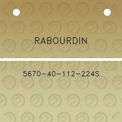 rabourdin-5670-40-112-224s