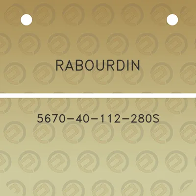 rabourdin-5670-40-112-280s