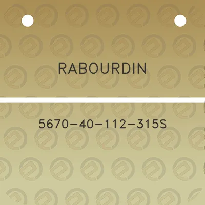 rabourdin-5670-40-112-315s