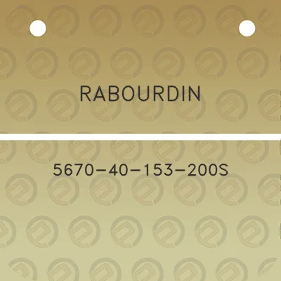 rabourdin-5670-40-153-200s