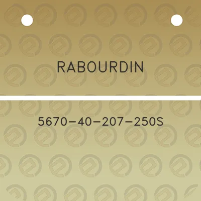 rabourdin-5670-40-207-250s