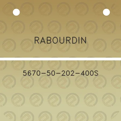 rabourdin-5670-50-202-400s