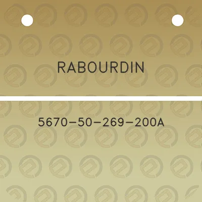 rabourdin-5670-50-269-200a