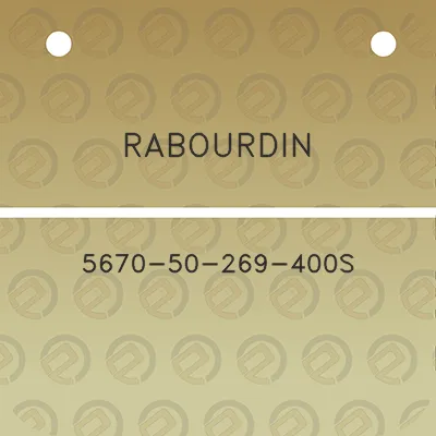 rabourdin-5670-50-269-400s