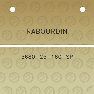 rabourdin-5680-25-160-sp