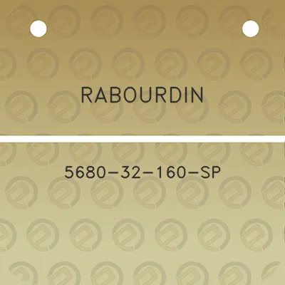 rabourdin-5680-32-160-sp