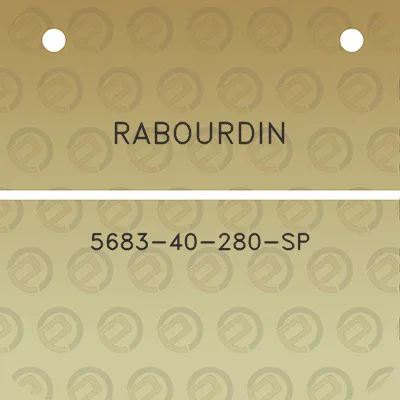 rabourdin-5683-40-280-sp