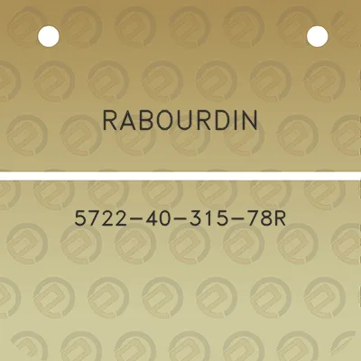 rabourdin-5722-40-315-78r