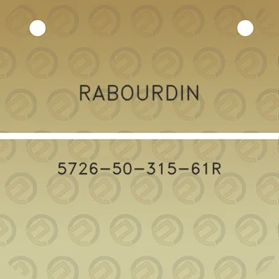 rabourdin-5726-50-315-61r