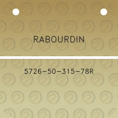 rabourdin-5726-50-315-78r