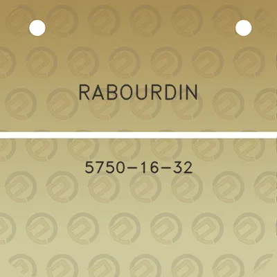 rabourdin-5750-16-32