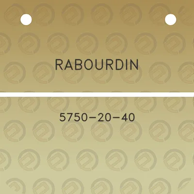 rabourdin-5750-20-40