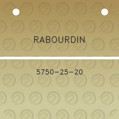 rabourdin-5750-25-20