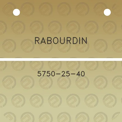 rabourdin-5750-25-40