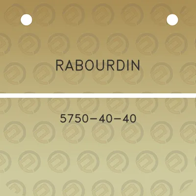 rabourdin-5750-40-40