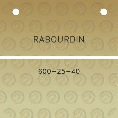 rabourdin-600-25-40