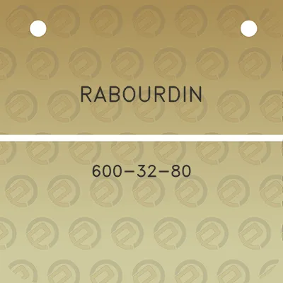 rabourdin-600-32-80