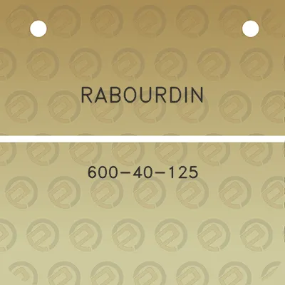 rabourdin-600-40-125