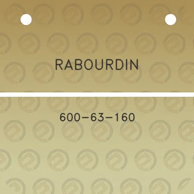 rabourdin-600-63-160